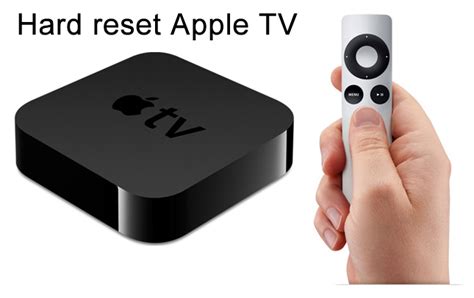 Select Wi-Fi. . Apple tv reset